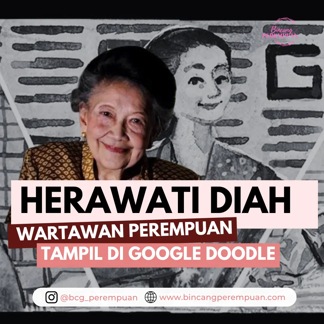 Wartawan Perempuan, Herawati Diah Tampil Di Google Doodle Hari Ini ...