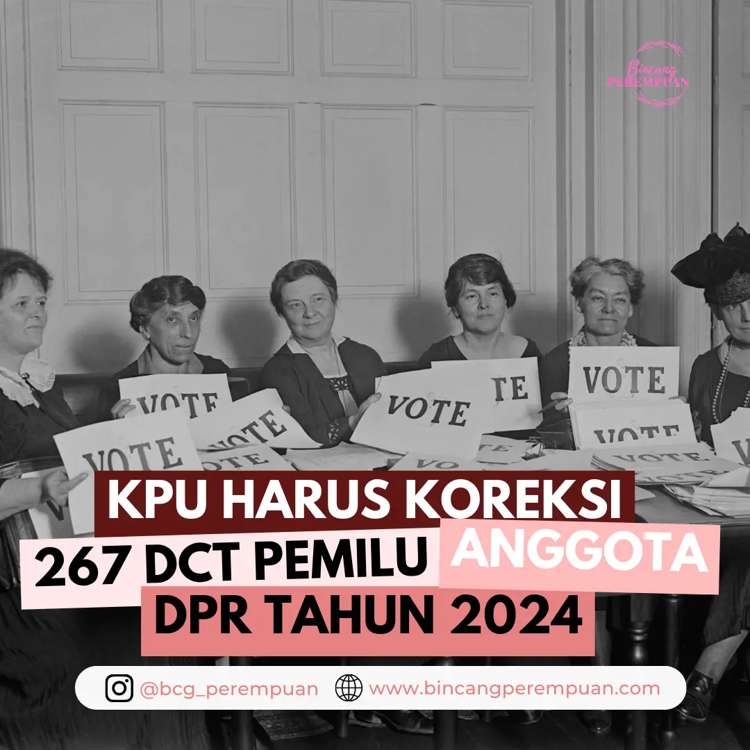 KPU Harus Koreksi 267 DCT Pemilu Anggota DPR Tahun 2024