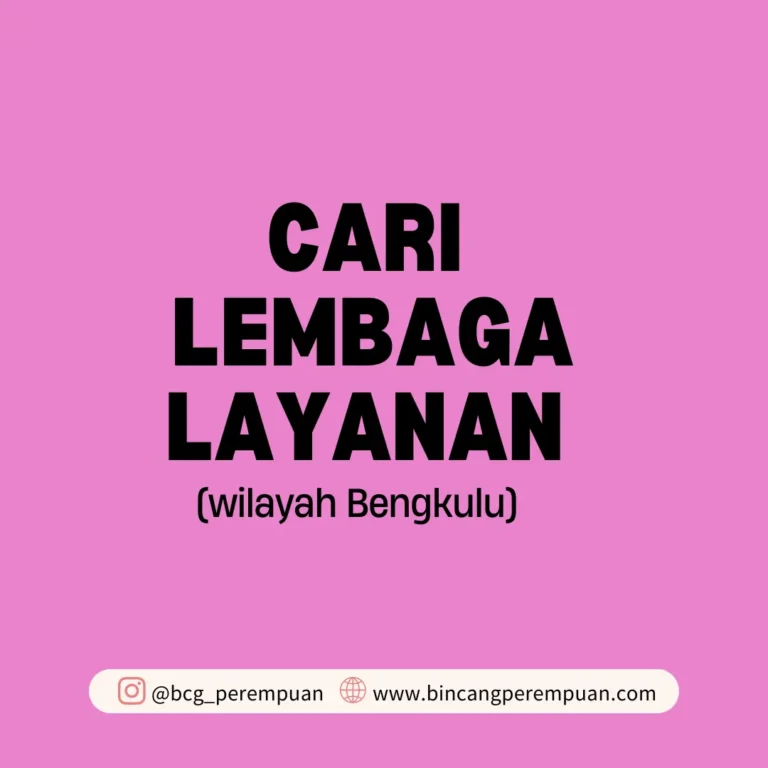 Lembaga layanan di Bengkulu