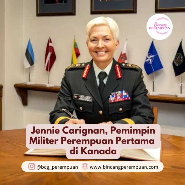 Jennie Carignan, Pemimpin Militer Perempuan Pertama di Kanada