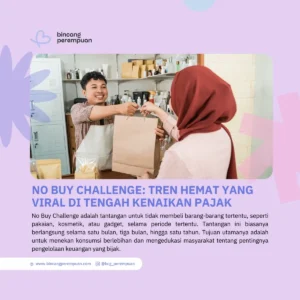 No Buy Challenge Tren Hemat yang Viral di Tengah Kenaikan Pajak