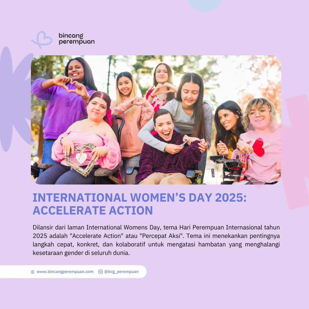 IWD 2025 Accelerate Action