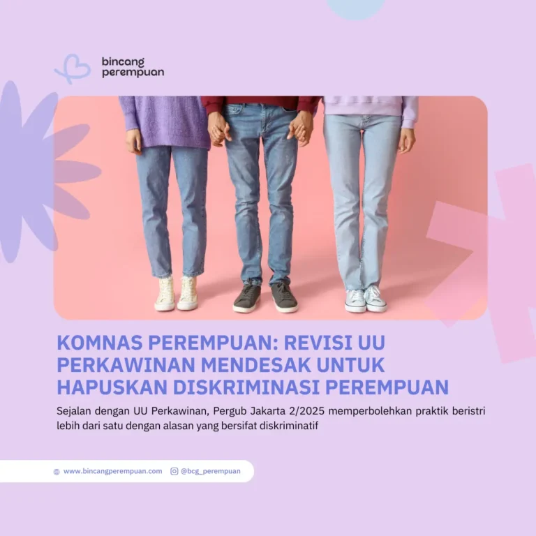 Komnas Perempuan Revisi UU Perkawinan Mendesak untuk Hapuskan Diskriminasi Perempuan