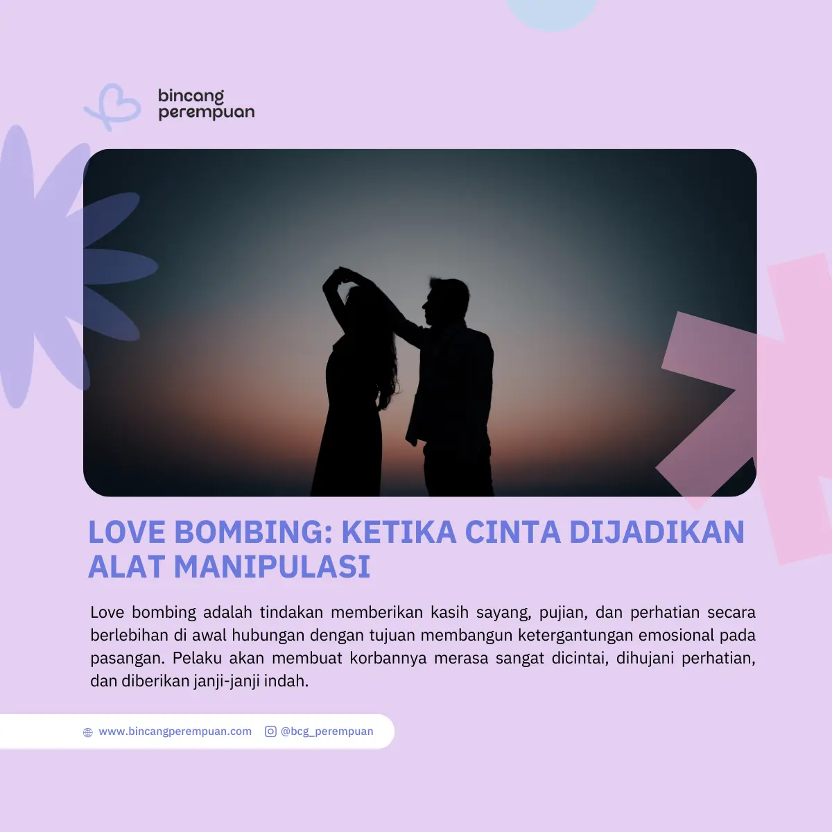 Love Bombing Ketika Cinta Dijadikan Alat Manipulasi