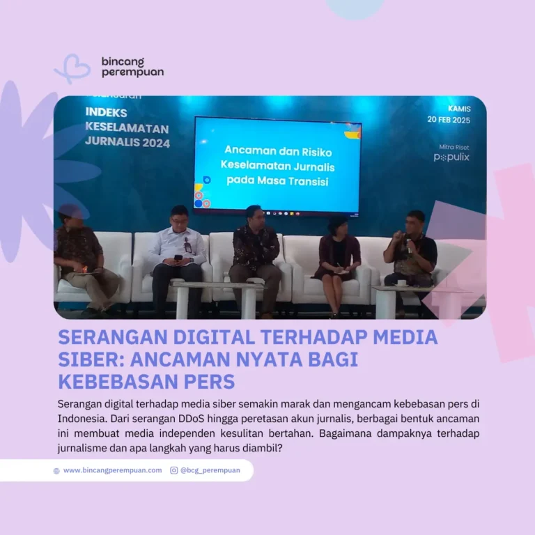 Serangan Digital terhadap Media Siber Ancaman Nyata bagi Kebebasan Pers