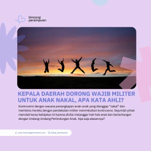 KEPALA DAERAH Dorong Wajib Militer untuk Anak Nakal, Apa Kata Ahli