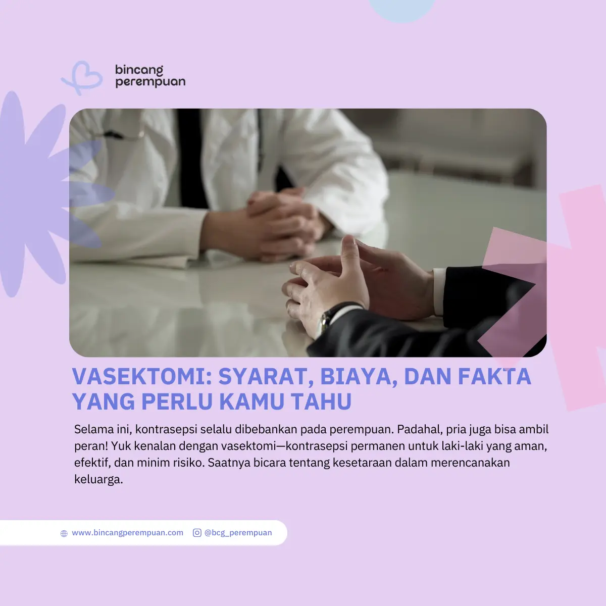 Vasektomi Syarat, Biaya, dan Fakta yang Perlu Kamu Tahu