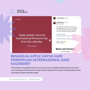Benarkah Apple Hapus Hari Perempuan Internasional dari Kalender