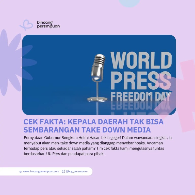 Cek Fakta Kepala Daerah Tak Bisa Sembarangan Take Down Media