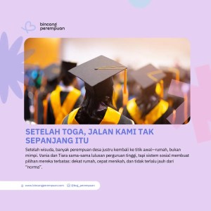 Setelah Toga, Jalan Kami Tak Sepanjang Itu