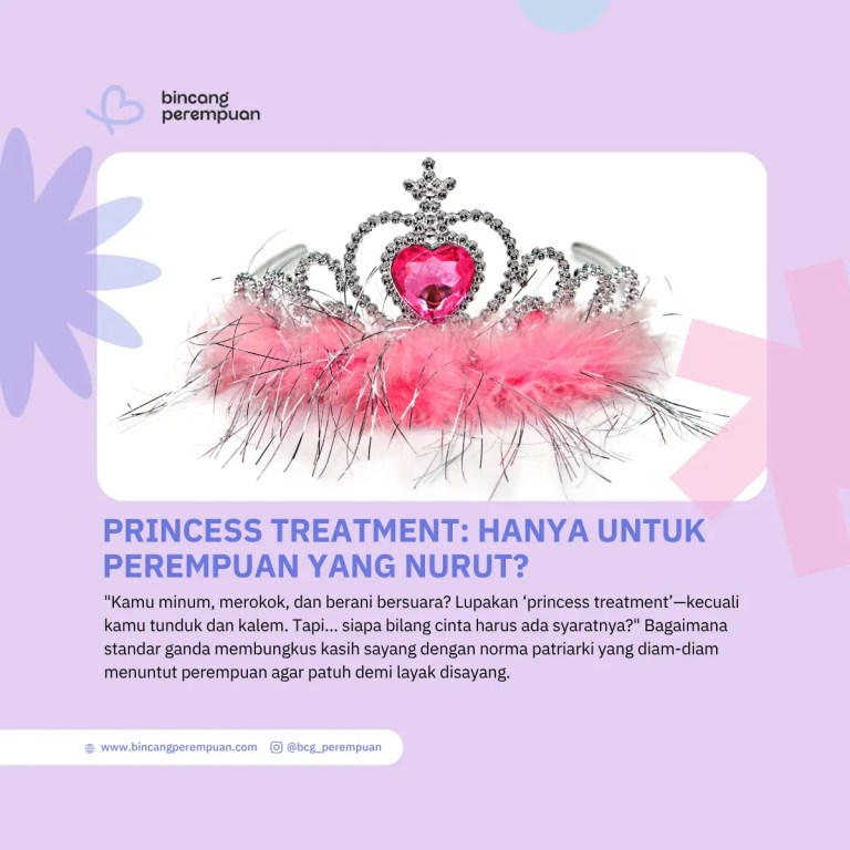 Princess Treatment Hanya untuk Perempuan yang Nurut