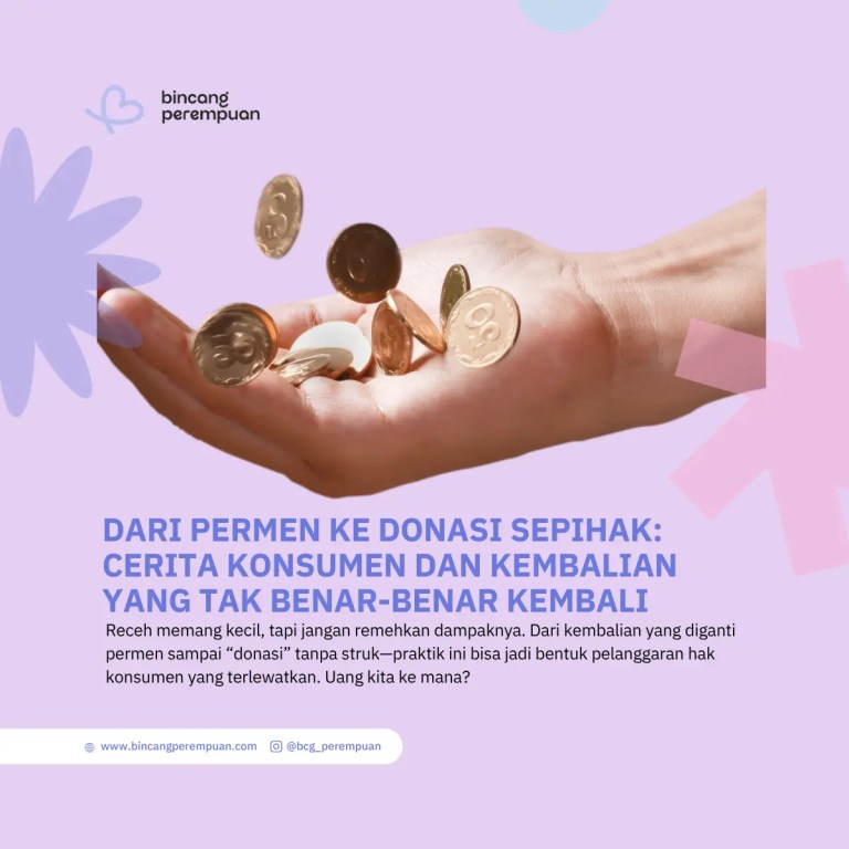 Dari Permen ke Donasi Sepihak Cerita Konsumen dan Kembalian yang Tak Benar-benar Kembali